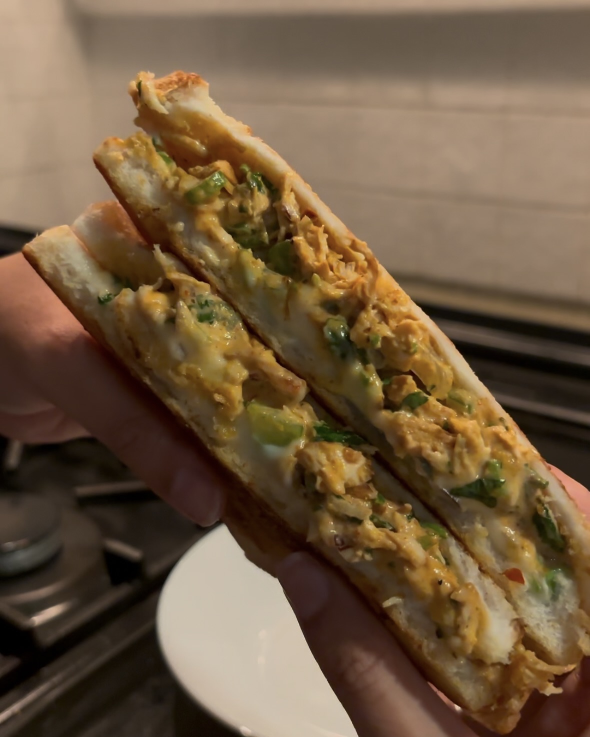 Crispy Chipotle Chicken Melt Sandwich