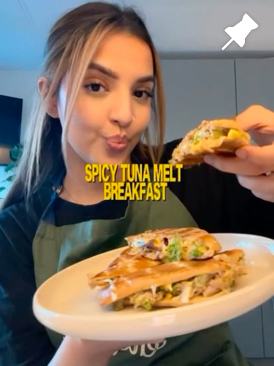 Spicy Tuna Melt Brekky