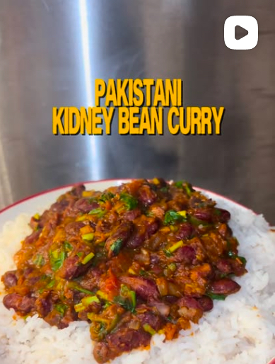 Pakistani Kidney Bean Curry